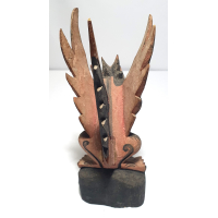 Houten beeldje Garuda